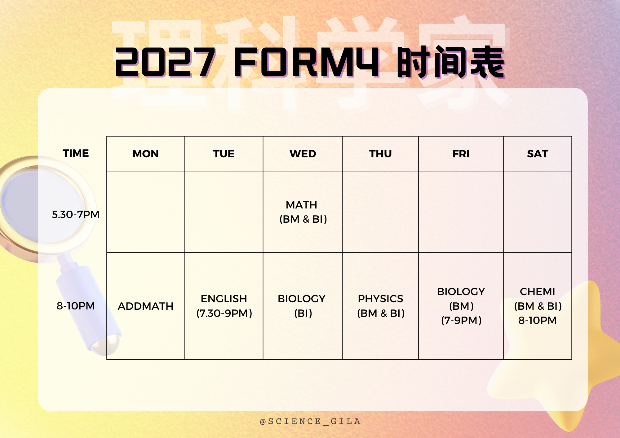 2027 Form 4 时间表